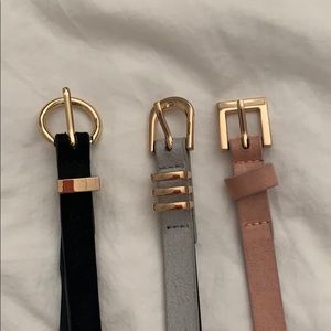 belts pack of three